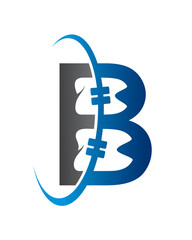 B Orthodontics Logo