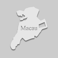 map of Macau