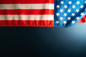 Fototapeta premium Martin Luther King Day Anniversary - American flag abstract background
