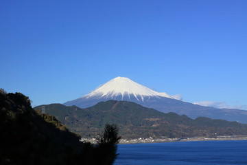 snow-covered mountains