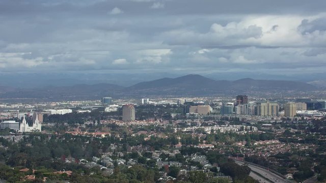 View of University Towne Centre from Mount Soledad