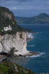 Coromandel New Zealand. Hahei. Cathedral cove. Coast