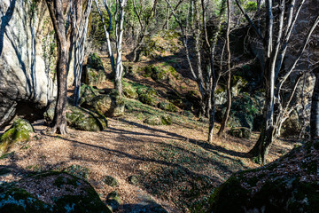 Birtvisi canyon in Georgia