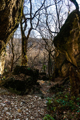 Fototapeta premium Birtvisi canyon in Georgia