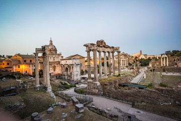 Obraz na płótnie Canvas Forum Romanum
