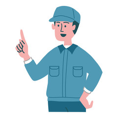 作業服　男性　提案