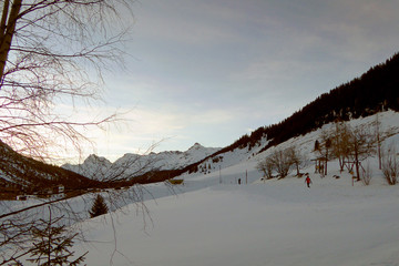 Zug Lech Zurs am Arlberg Vorarlberg Austrian Alps Austria