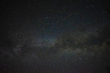 Milky Way between the stars