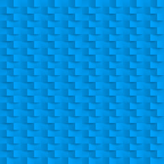 Abstract seamless blue pattern of geometric elements
