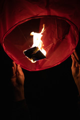 Lanternes volantes en France