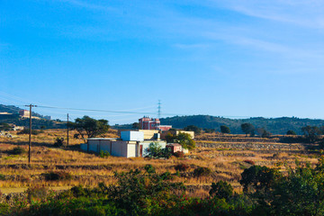 Mountains scenery - natural background - natural park - So beautiful clear blue sky - nice day