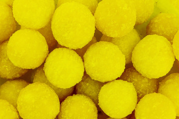 bright yellow candy background many. base festive background colorful festive decor