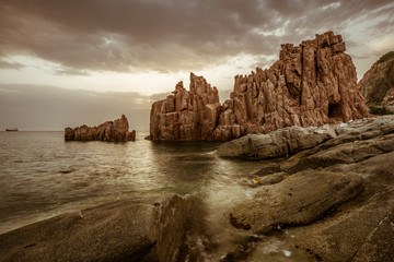 Sonnenaufgang Rocce Rosse