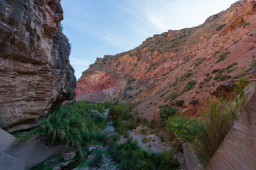 Ugijar river as it passes through Escariantes