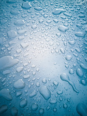 blue wallpaper of water drops