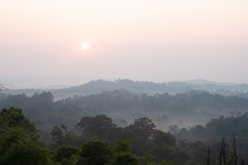 Nam Nao national park in the morning