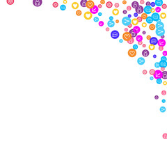 Social media marketing, Communication concept.