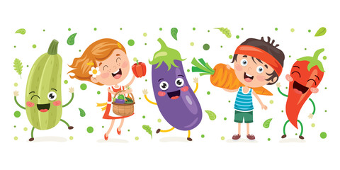 Fresh Vegetables For Healthy Eating