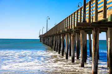 The pier at Cayucos, San Louis Obsipo Country, California