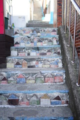 韓国, 釜山, 建築, 観光, 松島スカイウォーク, 甘川洞文化村,...