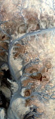 creation of the Milky Way,  vertical abstract photography of the deserts of Africa from the air,...
