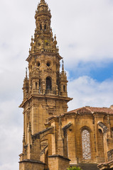 Fototapeta na wymiar The Cathedral of Santo Domingo de la Calzada is a Roman Catholic church in La Rioja, Spain.