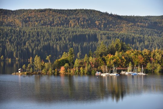 Schluchsee im Herbst - Schluchsee in autumn