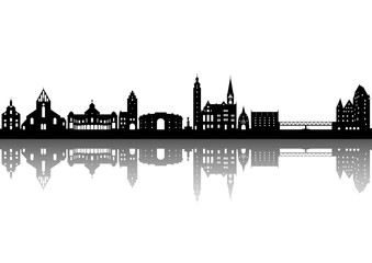 Obraz premium Ingolstadt Spiegelung