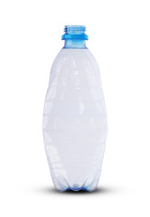 crushed plastic bottle