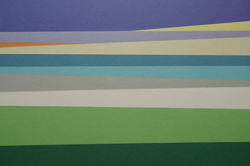 Abstrakte Farbige Reduzierte Landschaft