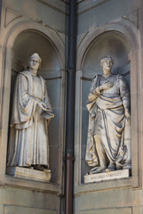 Fototapeta premium Piazale degli Uffizi