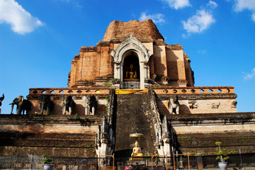 Wat Chedi Luang, Chiang Mai, Thailand