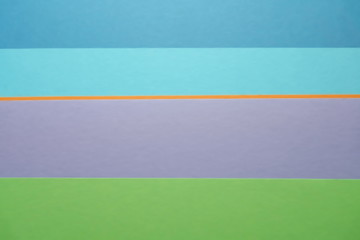 Landscape composition out of pure colors