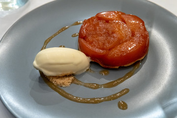 Quince Fruit Membrillo with Icecream