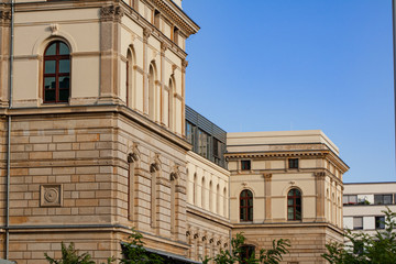 Fototapeta na wymiar Altbau Architektur historische Gebäude in Leipzig