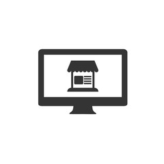 ecommerce online store icon vector illustration for graphic design and websites