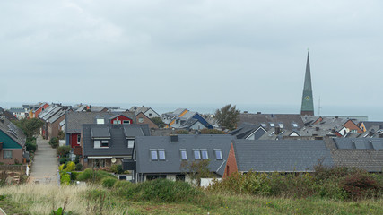 Helgoland, Hafen,  Panorama, Port
