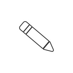 pencil icon vector illustration for graphic design and websites