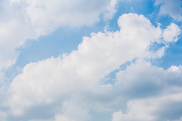 Blue sky with clouds background, Beautiful Amazing shape