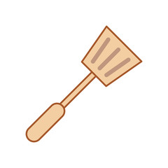 Spatula icon vector simple design