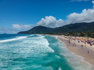 Praia de Maresias. Famoso destino em São Paulo, Brasil