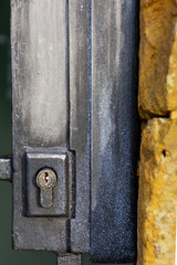 Türschloss aus Metall