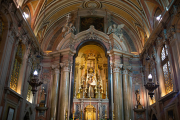 Fototapeta na wymiar A General View of St Anthony Church Lisbon 