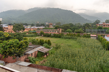 Indian Landscape in Rishikesh India