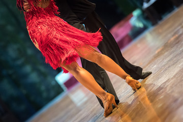 couple dancing latin dance