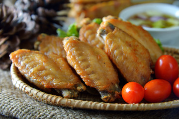 Fried Chicken wing with Fish Sauce