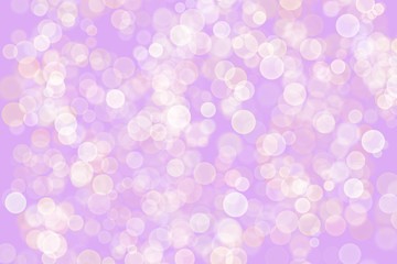 Light purple bokeh abstract background and texture.