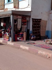 Obraz premium Scène de rue à Mirleft