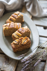 バナナのブラウニー