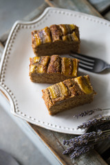 バナナのブラウニー